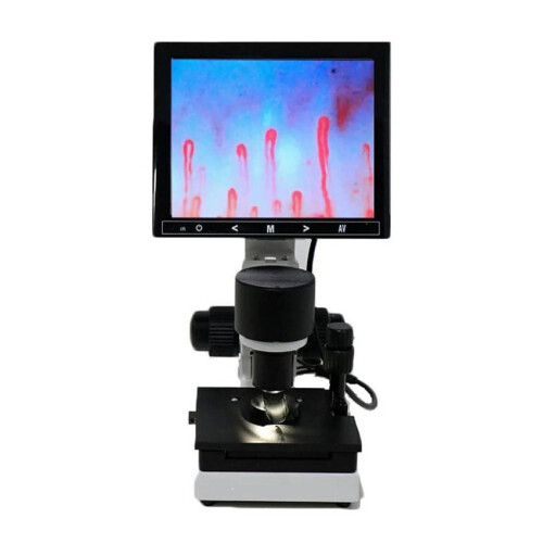 High-Resolution Digital Microscope & Nailfold Capillary Microcirculation Analyzer with 7-9 Inch Screen