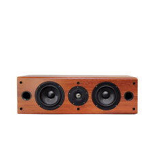 Premium 5-Inch Center Speaker - 150W HiFi Wood Finish, 3D Stereo Sound, 4-8 Ohm Midrange Bass
