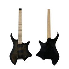 30kg Headless Wooden Electric Guitar - Popular Design for Beginners, Acoustic & Electric