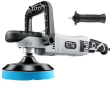 6-Inch 1200W Car Buffer Polisher Machine with Variable 6-Speed Settings, 3000 RPM, D-Handle & Side Handle for Professional Detailing