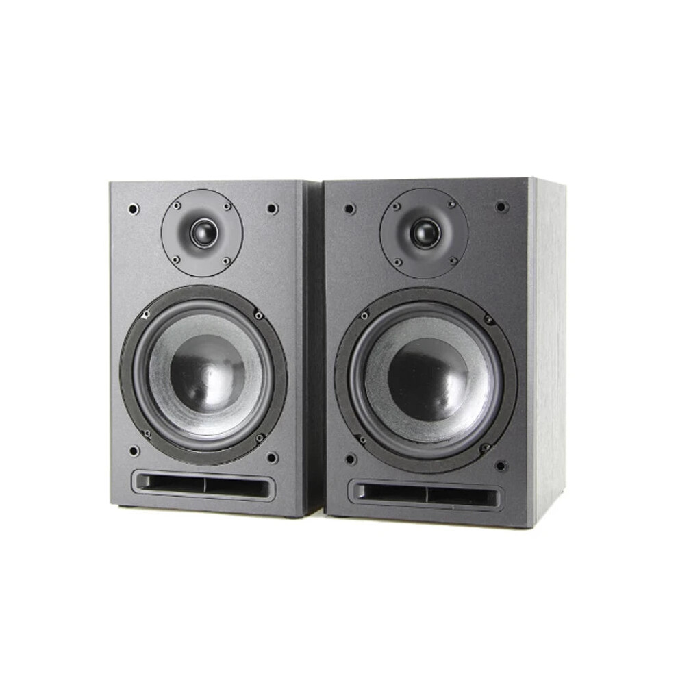 Aosibao 6.5-Inch 80W 4-Ohm Passive Bookshelf Speakers - Hifi Wood Finish For Amplifier Audio & 2.0 Surround Sound 313022062049