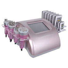 6-in-1 Fat Burning & Slimming Machine with RF Wrinkle Removal, Butt Lifting, Laser Lipo & Cavitation Technology