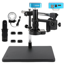 High-Performance 1080p/4K Full HD Industrial Microscope C-Mount Digital Camera with Integrated Software for PCB Soldering & Phone Repair