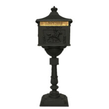 Retro Vertical Villa Outdoor Mailbox - Creative Shepherd Design Postal Box