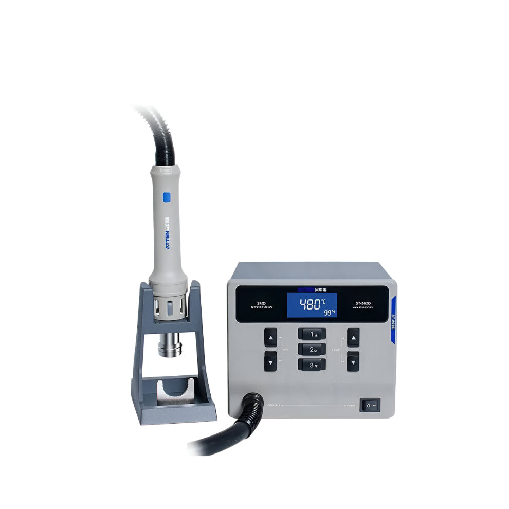 Atten St-862D 1000W Hot Air Soldering Station With Digital Display & Auto Sleep For Mobile Phone Repair & Desoldering 313108420435