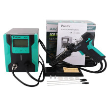 Pro'sKit SS-331H LCD Electric Desoldering Gun - Anti-Static, Strong Suction Vacuum Pump for PCB Circuit Board Repair