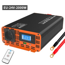 Datouboss 2000W PSW Inverter: Versatile 12V-60V DC to 110V/220V AC with 4000W Peak Power & Type-C Heat Dissipation