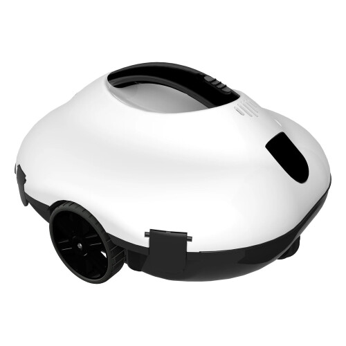 Self-Parking Cordless Robotic Pool Vacuum Cleaner - Fully Automatic Outdoor Cleaning Tool