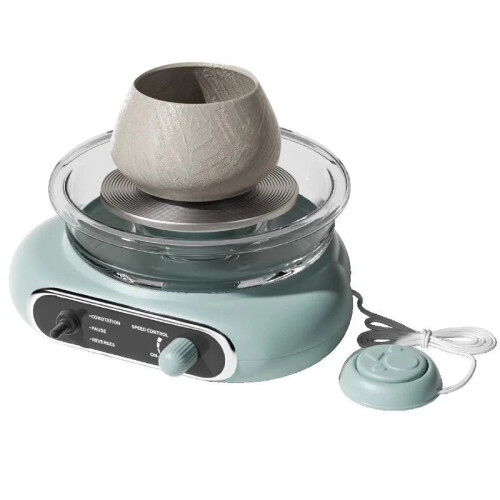 Children's Desktop Pottery Machine: Fingertip Clay Crafting and Embryo Drawing Tool