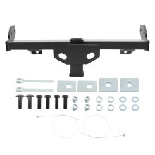 Heavy-Duty 2-Inch Trailer Hitch Receiver Kit for Jeep Wrangler Models (2007-2019)