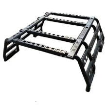 Heavy-Duty Aluminum Alloy Roof Rack Roll Bar for 4x4 Pickup Trucks - Perfect Fit for GWM Ute, Amarok, Isuzu D-Max, BT50 - I for Luggage Storage
