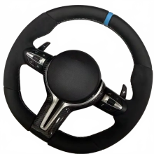 Premium Carbon Fiber Steering Wheel for BMW F30 F10 3 & 5 Series M5 Sport - Compatible with F32, F11, F25, F20, F22, F23, F33, F36, F31, F34, F44, F4