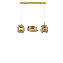Elegant Glass Pendant Light - Modern Luxury Hanging Lamp for Dining Room, Restaurant, Living Room & Bedroom Decor