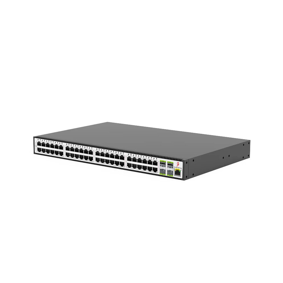 Xikestor 2.5G L2 Managed Ethernet Switch - 48 Rj45 Ports, 4 Sfp+ 10G Ports, Vlan & Port Aggregation, Web/Cli Management 7445056121126