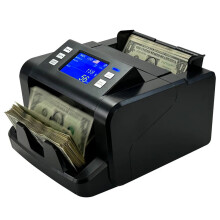 p80 TFT Touch Display Currency Counter: Efficient Mixed Value Bill Counter for USD, EUR, VND, and THB
