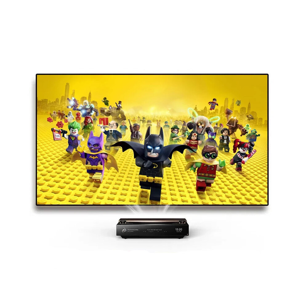 Yovanxer 100-Inch 8K 3D Fixed Frame Projector Screen - 16:9 Fresnel Alr Ust For Ultra Short Throw Projectors 313030225276
