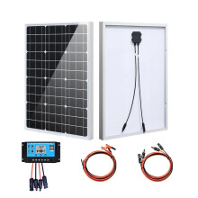 High-Efficiency 18V Solar Panel Power Bank: 1000W/2000W/3000W Waterproof Glass Charging for Home & Camping