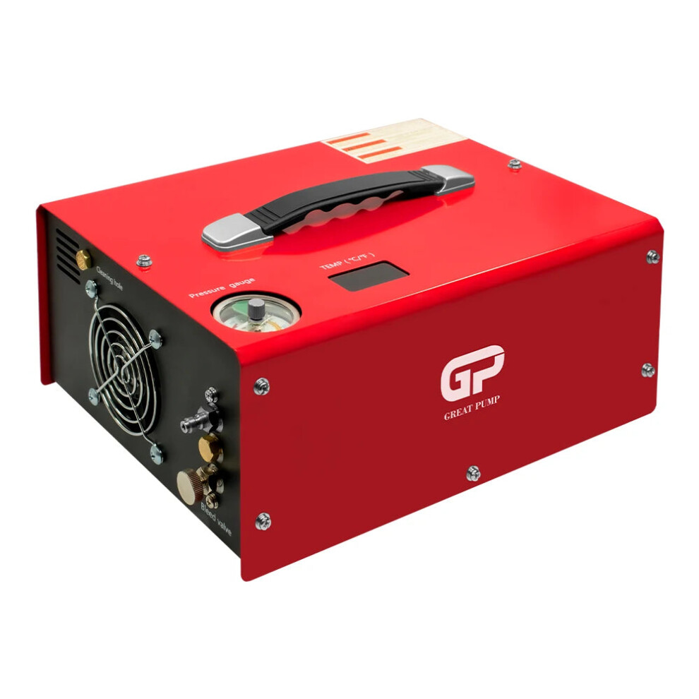 High-Pressure 4500Psi Pcp Air Compressor With Built-In 12V Car Adapter For Scuba Diving & Rifles 726084220942