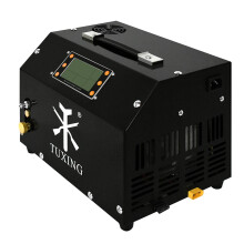 TXET063 300BAR PCP Air Compressor with LCD Display & Digital Control - Built-In Power Adapter for Air Rifles & Diving