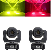 Dynamic 60W Mini LED DMX Gobo Moving Head Spot Lights - Perfect for Clubs, DJs, Stage, Parties, Discos & Weddings
