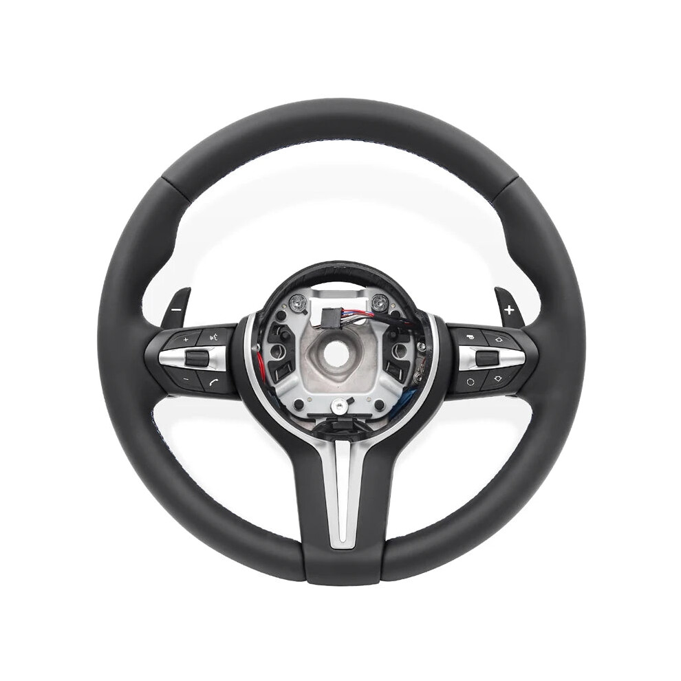 Premium M Steering Wheel Assembly For Bmw Models: E90, E91, E92, E93, E70, E71, E72, E53, E89, E86, E84, E83, E81, E87, E82, E88, E46, E60, E38, E39 7445015646639