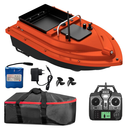 Advanced Wireless GPS Fishing Bait Boat with Automatic Return, 500m Remote Range & 2kg Load Capacity - Model D16E