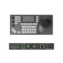 4D Joystick Keyboard Controller for NDI PTZ Cameras - Enhance Video Conferencing & Live Streaming