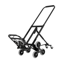 Compact Foldable Stair Climbing Cart - Portable Hand Truck for Efficient Warehouse & Home Moving