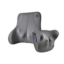 Ergonomic Electric Car & Office Massager: Heated Back, Waist, and Neck Cushion Pillow