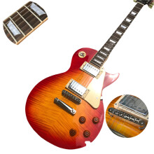 1959 R9 Electric Guitar - One-Piece Neck & Body, Tune-O-Matic Bridge, Cherry Burst Maple Top