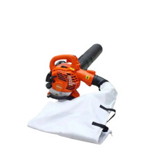 Compact EB260A Gasoline 2-Stroke Cordless Leaf & Snow Blower with Dual Blowing and Suction Functions