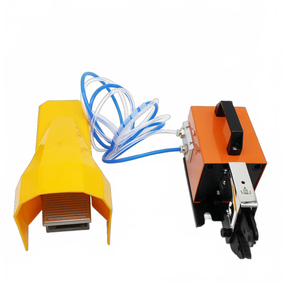 Precision Pneumatic Crimping Pliers For Ferrule And Tubular Insulated Terminals - Model Am 10 With Av 10A, Av 40J, Av 10Wf, Av 03Bc Wire Crimper 313050367383