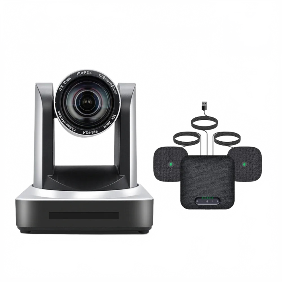 Hcstvcon 20X 1080P Video Conference System With Hdmi/Sdi/Lan, Speakerphone, 4 Ai Mics & 2 Expansion Mics For 360Ã Voice Pickup 384921580538