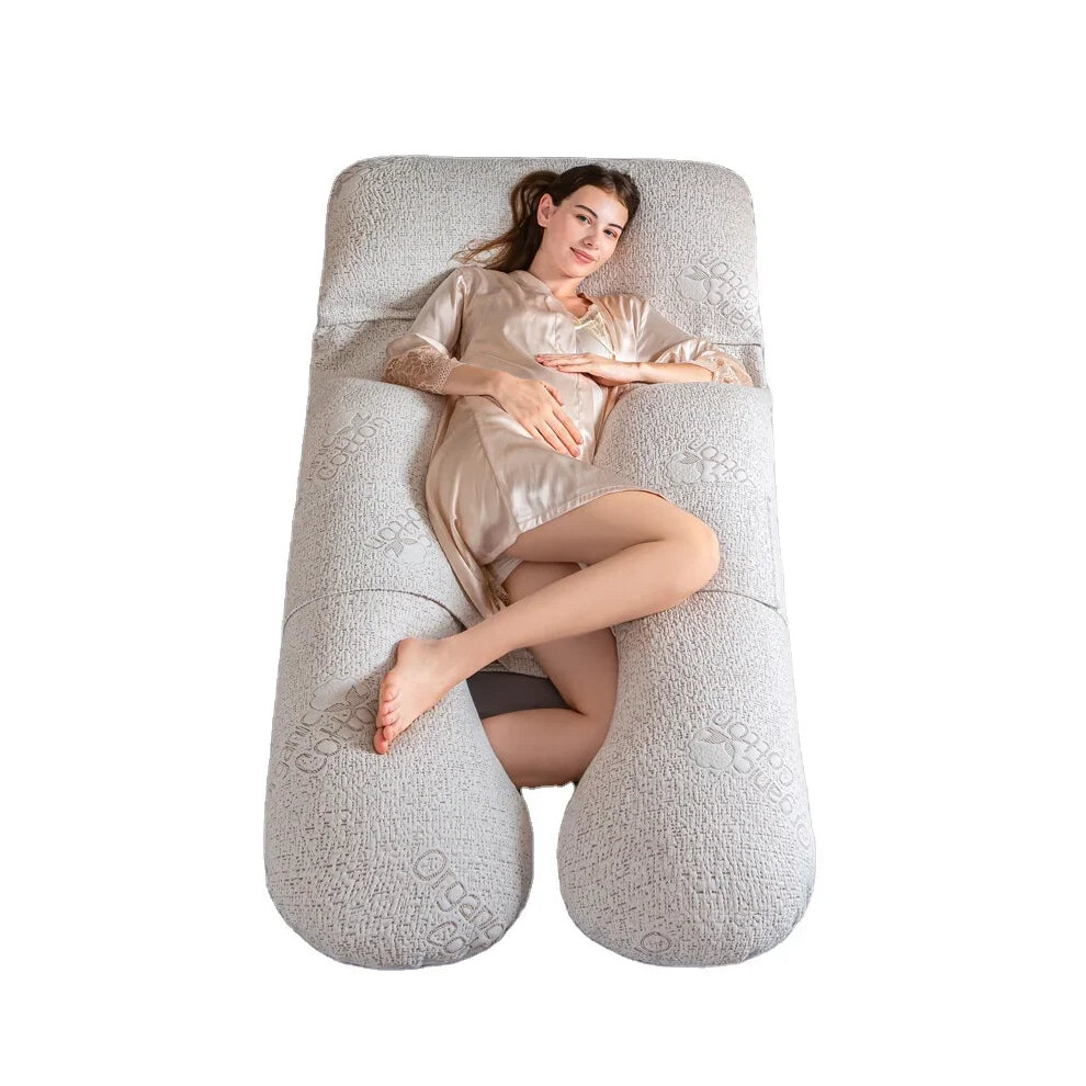 Ergonomic Maternity Lumbar Support Pillow - Memory Foam Wedge Cushion for Comfortable Reading & TV Watching