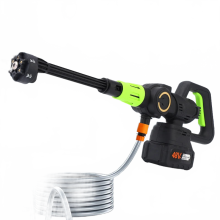High-Power Cordless Electric Spray Water Gun for Portable Car Washing