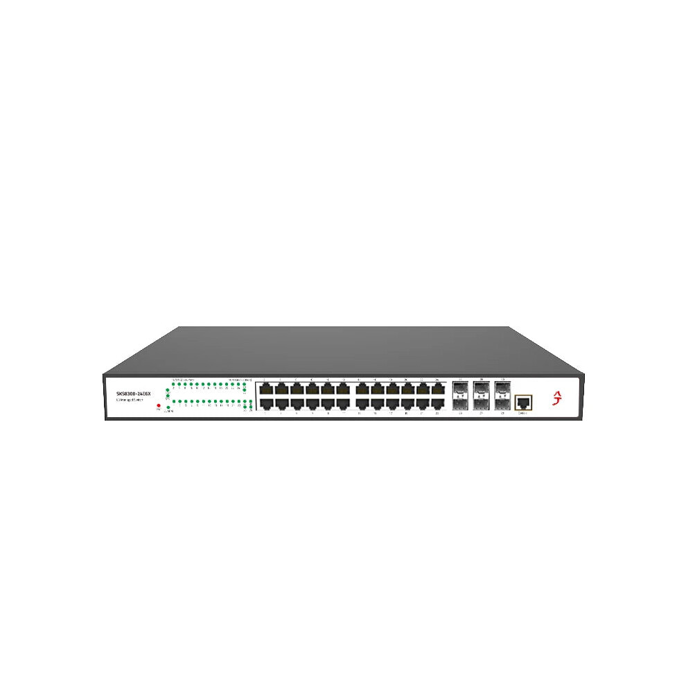 Xikestor 24-Port L3 Managed Ethernet Switch With 2.5G Rj45 & 10G Sfp Support, Vlan & Web Cli Management 7445042667690