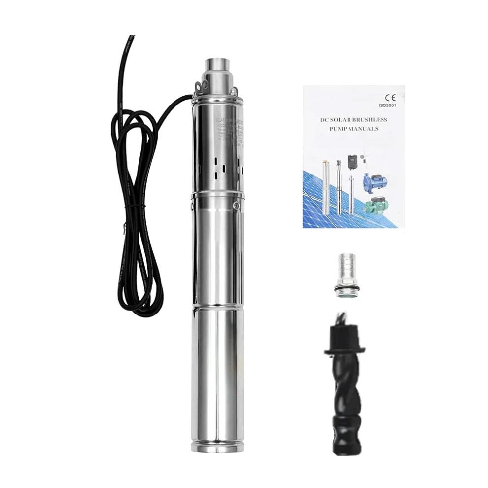 High-Efficiency Solar-Powered Submersible Well Pump With Mppt, 370W-800W, 2000L/Hour Flow Rate 313108084019