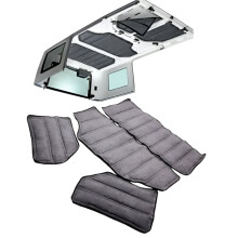 Soundproofing Heat Shield Kit for Jeep Wrangler JK 4-Door Hardtop - Premium Auto Sound Deadening Foam Insulation