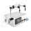 Dual-Head Precision Liquid Filling Machine for Beverages & Spirits - GFK280 Model 1