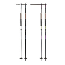 Ultra-Light Durable Telescopic Aluminum Alloy Double Plate Ski Poles for Men