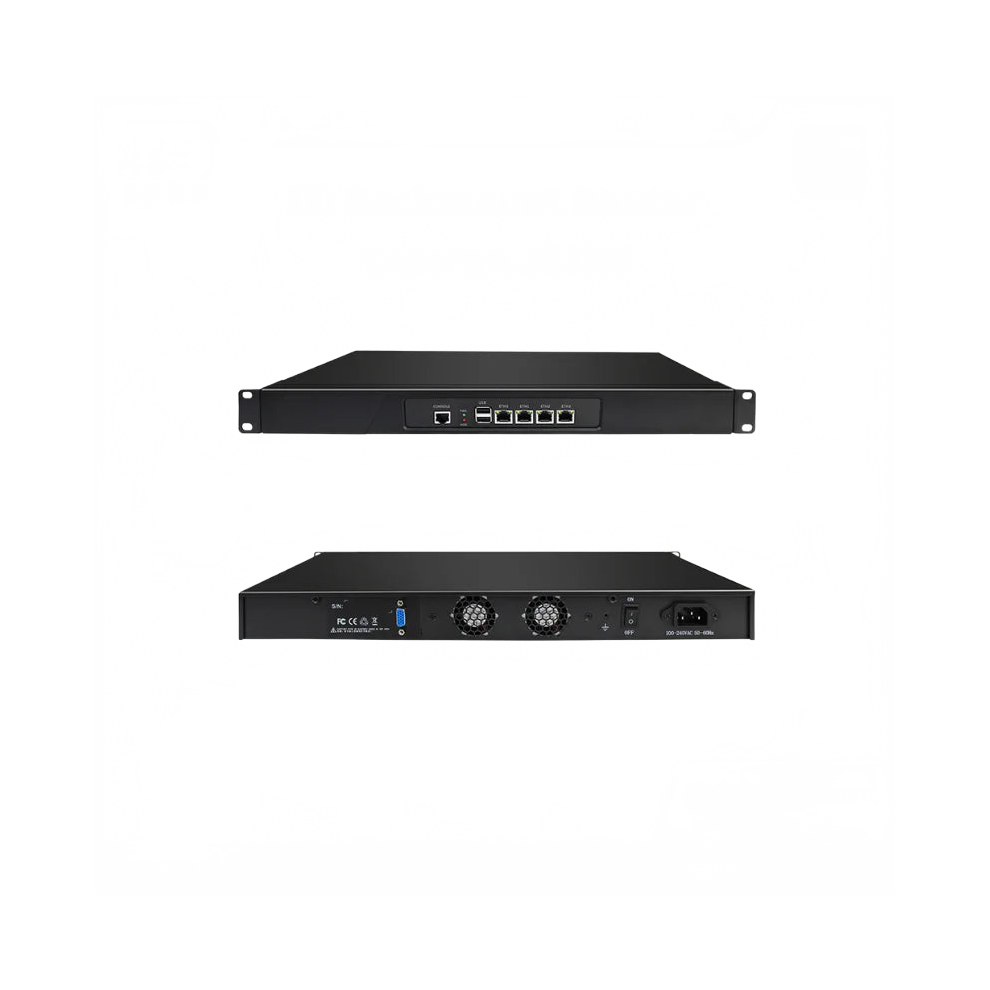 Ikuaios Rack Mounted Ethernet Router - Celeron J4125, 4 Lan 2.5G, Firewall & Vpn Support, Sd-Wan Compatible With Pfsense, Mikrotik, Debian - Model 10 313044273232