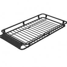 Universal Roof Rack Cargo Basket for SUVs - Durable Car Top Luggage Carrier