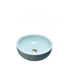 Jingdezhen Ceramic Retro Style Table Basin Set for Bathroom & Hotel Decor