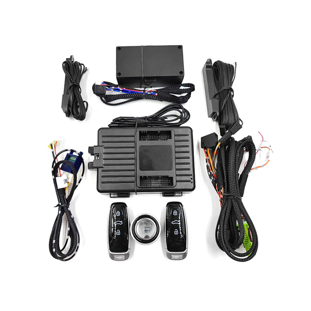 Audi A3 Push Button Start/Stop System With Engine Remote Start, Pke Keyless Entry, And Mobile App Control Options 313032673679