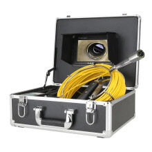 Advanced 7 Sewer Pipe Inspection Camera with Self-Leveling 512Hz Locator & IP68 22mm Industrial Endoscope