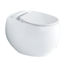 Smart Ceramic Foot Toilet with Automatic Flush and Intelligent Features