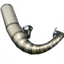 High-Performance RRGS Racing Exhaust Pipe for Dio 50 & Jiso 65cc-125cc Scooters - Enhance Power & Speed with BWSP Tuning Muffler