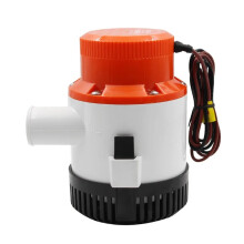 High-Capacity 3000GPH Electric Bilge Pump - Dual Voltage 12V/24V for Efficient Water Removal