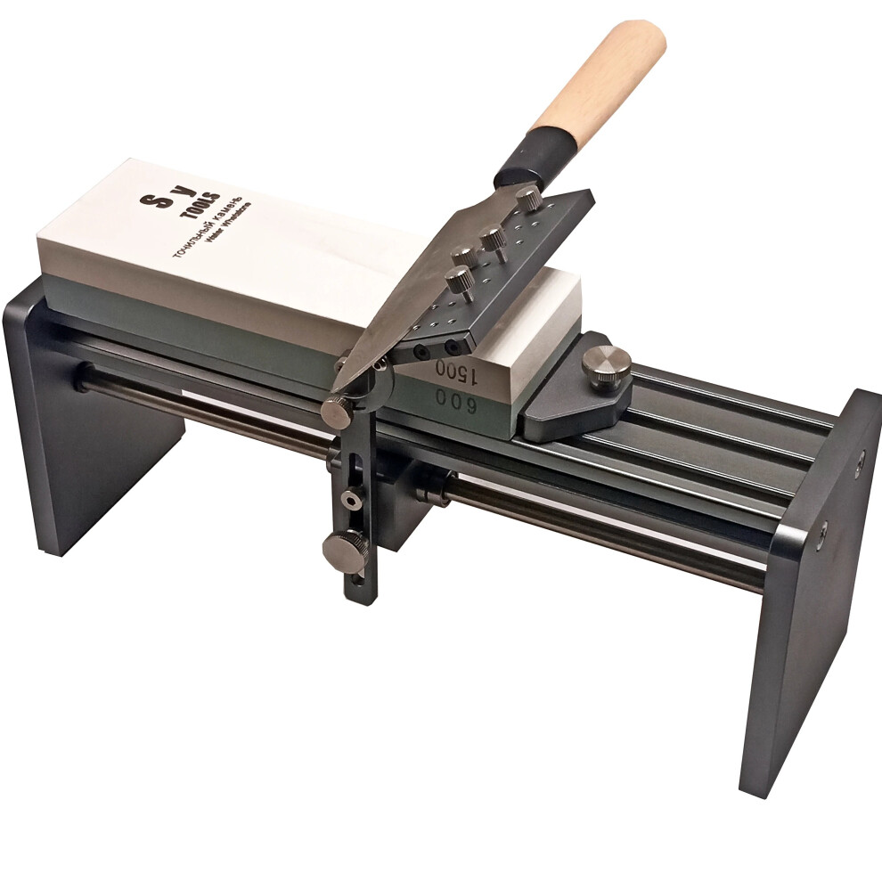 Precision Aluminum Fixed Angle Sharpening Frame For Knives, Chisels, And Woodworking Tools 7445004725772