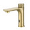Brushed Gold Infrared Sensor Automatic Basin Faucet for Modern Bathrooms 1